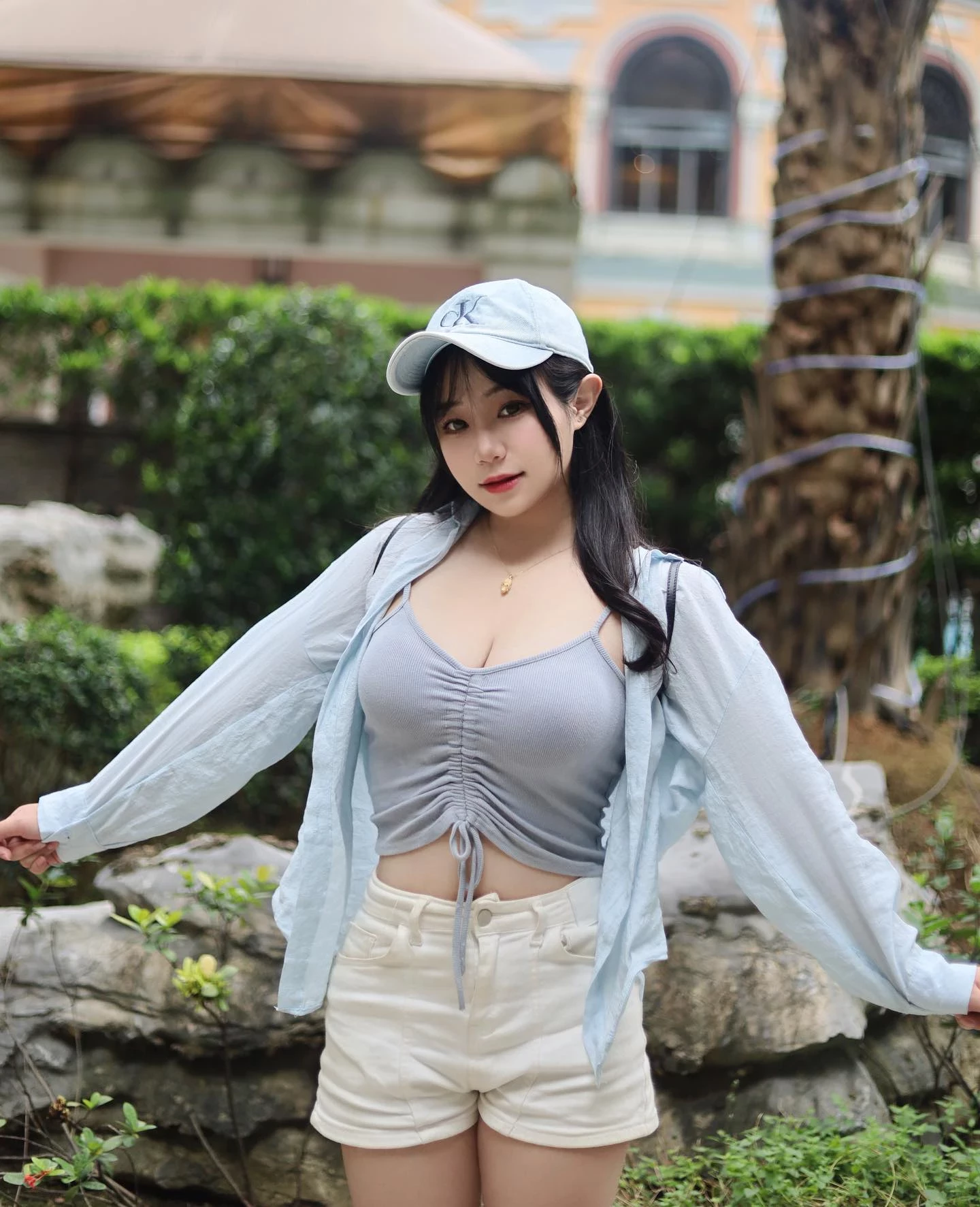  「永涵_Kelly_ꗯ꙼̈_小九九」白嫩鲜乳露出 使檯下失控 (19P) 第8张