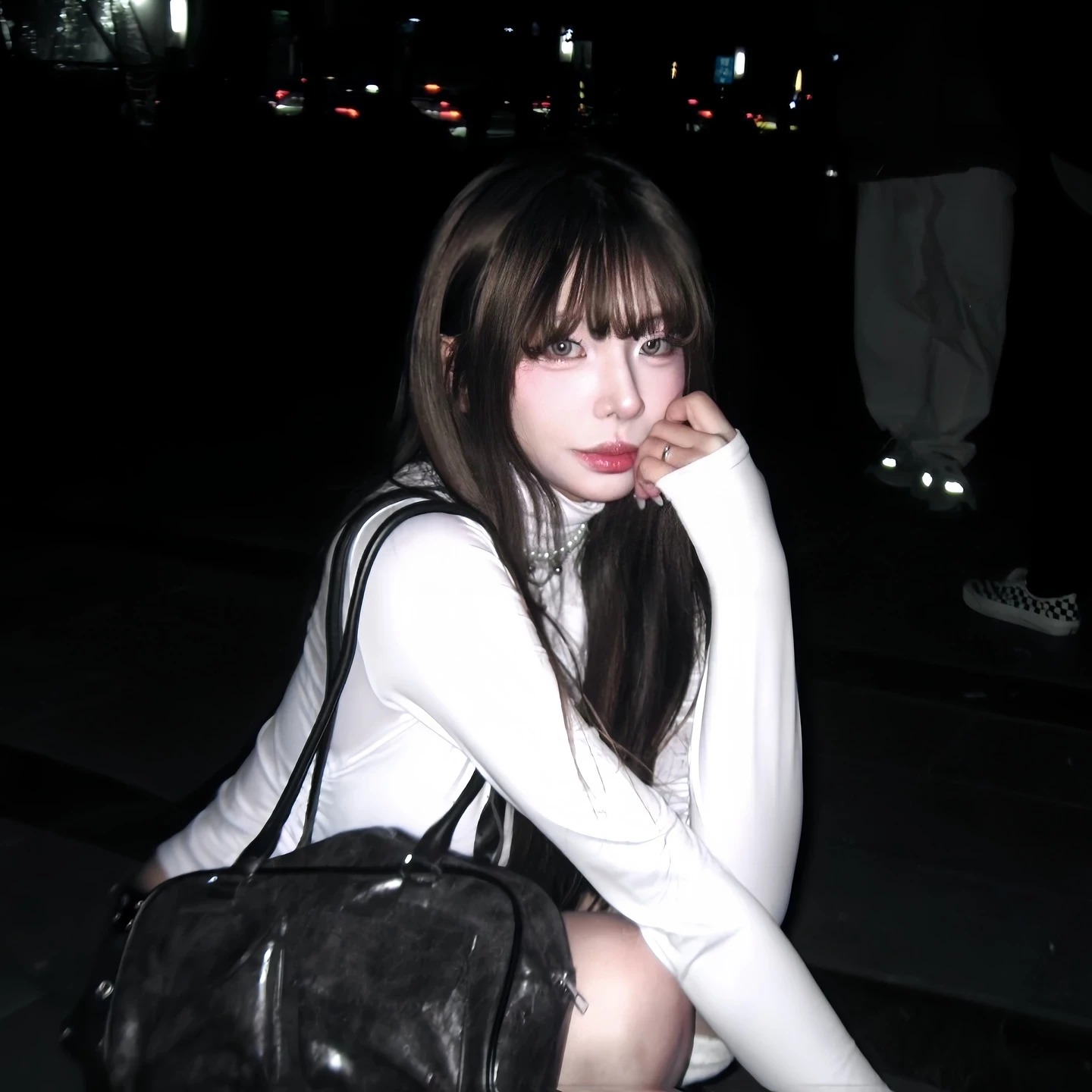  气质美颜真的超完美「Fina」后劲太强 (10P) 第4张